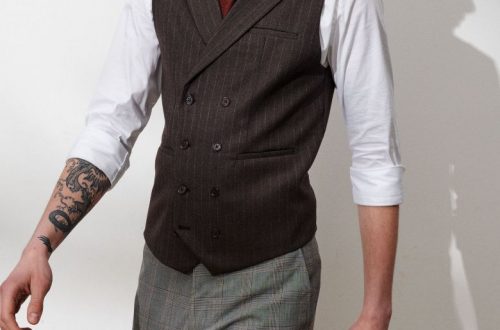 мужской жилет