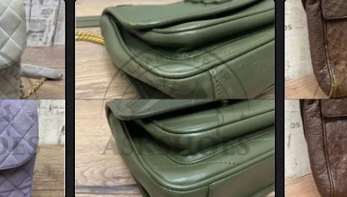 покраска сумки с сохранением заводской текстуры