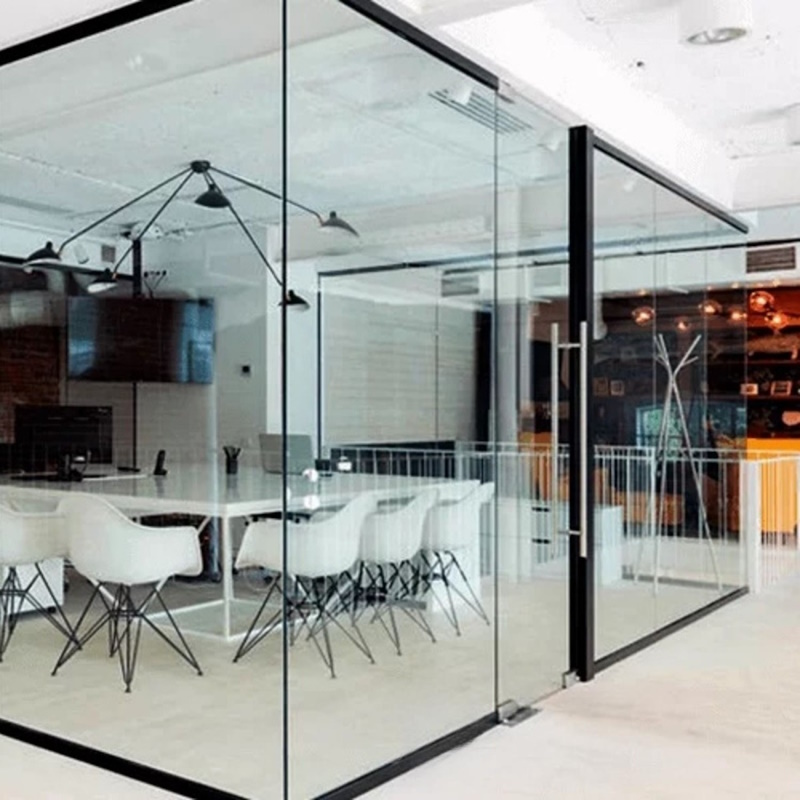 стеклянные раздвижные перегородки на заказ