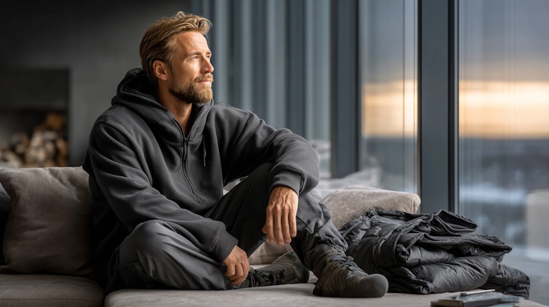 Чоловічі теплі спортивні костюми