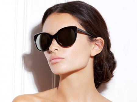 Элегантные очки подходящие к форме женского лица