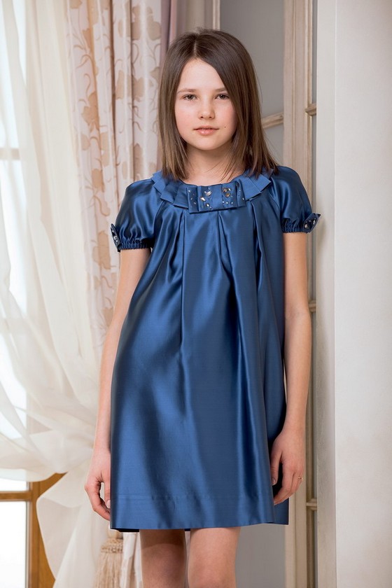 Шелковое платье для девочек